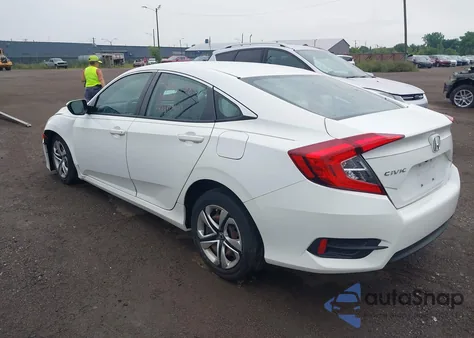 2017 Honda Civic Lx from USA, damaged, VIN 19XFC2F59HE072530